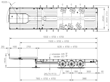 MCO-48-03V / 2 x EXTENDABLE - 27 mtr / MEGA / LOWDECK